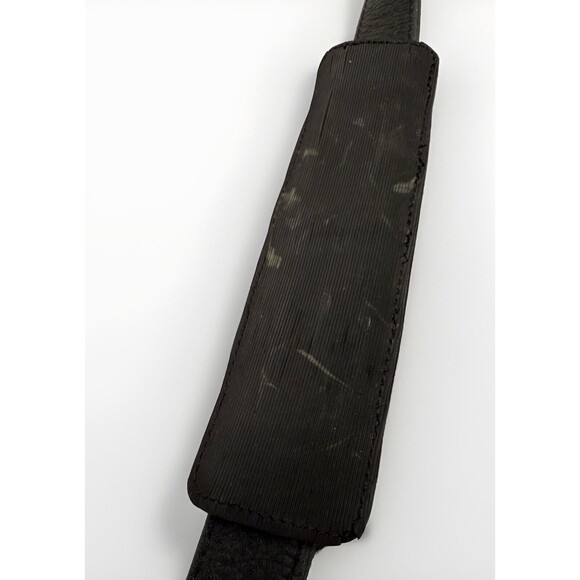 Kenneth Cole Black Leather Briefcase Laptop Bag Removable Crossbody Strap - Picture 13 of 16